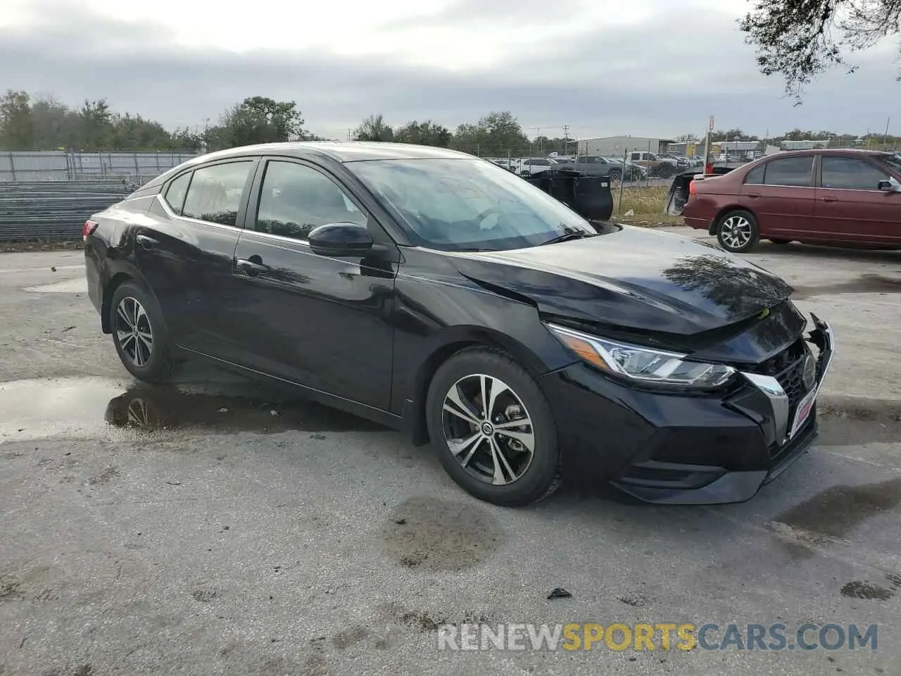 4 Photograph of a damaged car 3N1AB8CV7LY290285 NISSAN SENTRA 2020