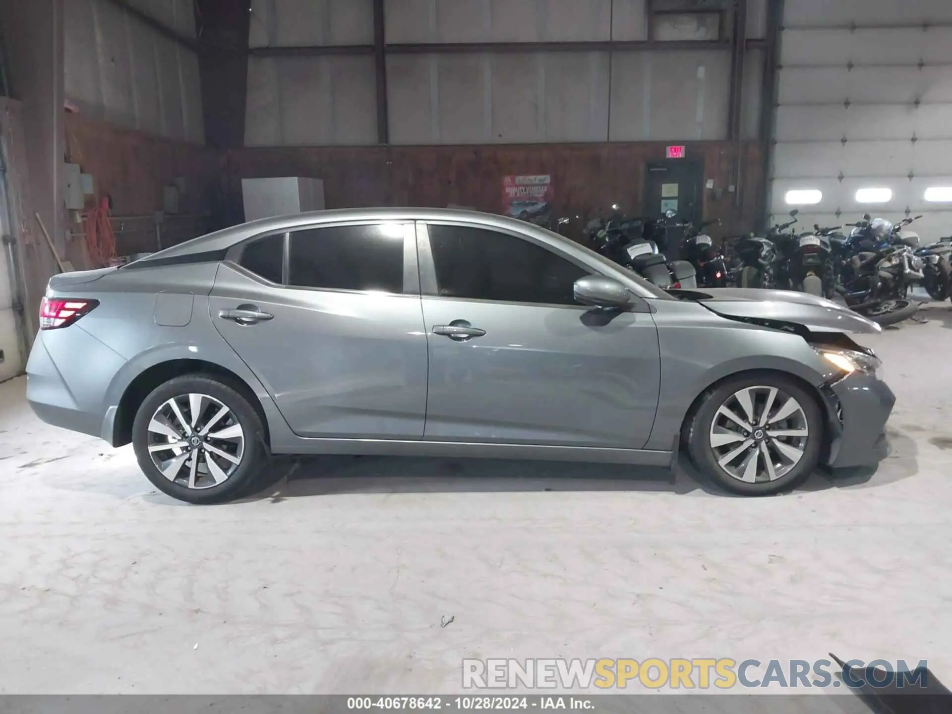 13 Photograph of a damaged car 3N1AB8CV7LY306730 NISSAN SENTRA 2020