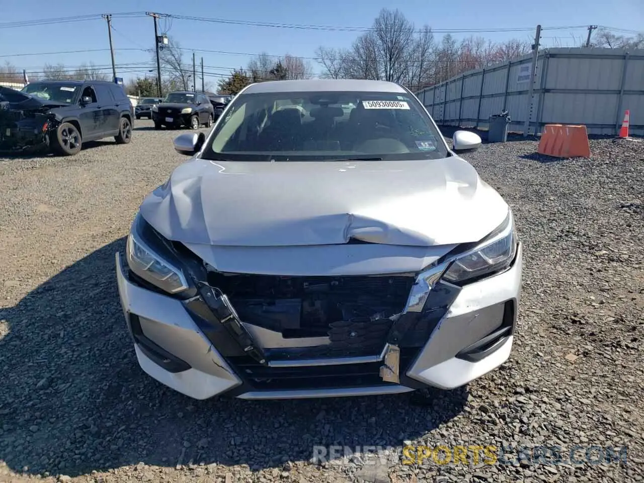 5 Фотография поврежденного автомобиля 3N1AB8CV8LY222576 NISSAN SENTRA 2020