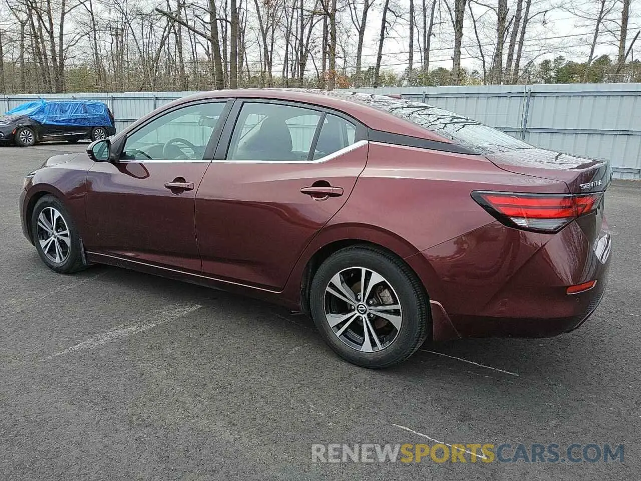 2 Photograph of a damaged car 3N1AB8CV8LY225641 NISSAN SENTRA 2020