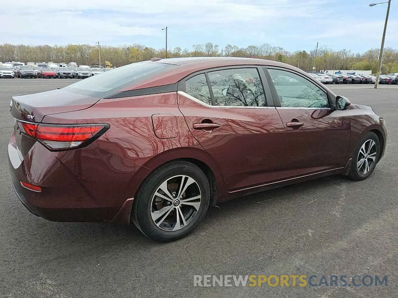3 Photograph of a damaged car 3N1AB8CV8LY225641 NISSAN SENTRA 2020