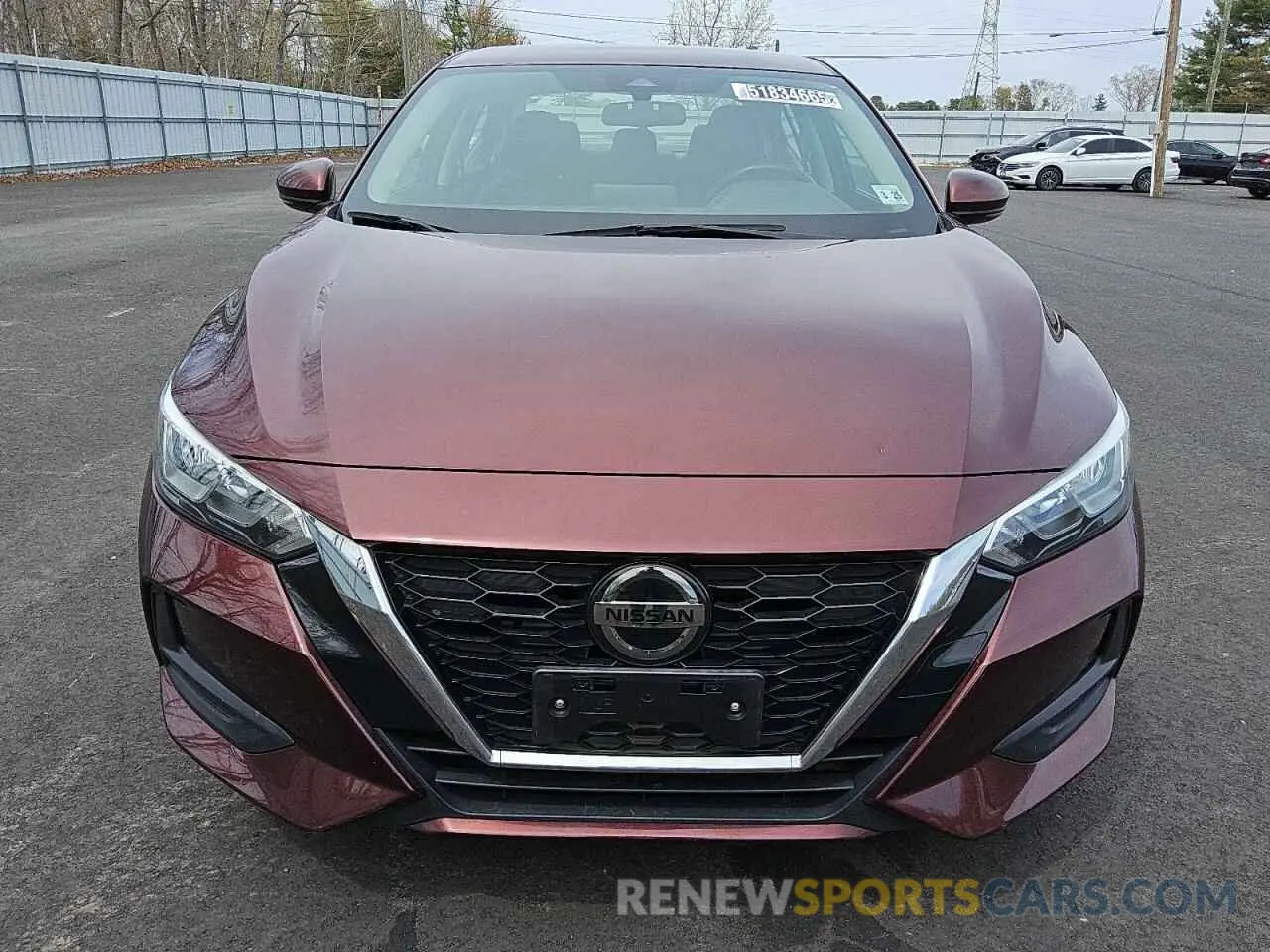 5 Photograph of a damaged car 3N1AB8CV8LY225641 NISSAN SENTRA 2020