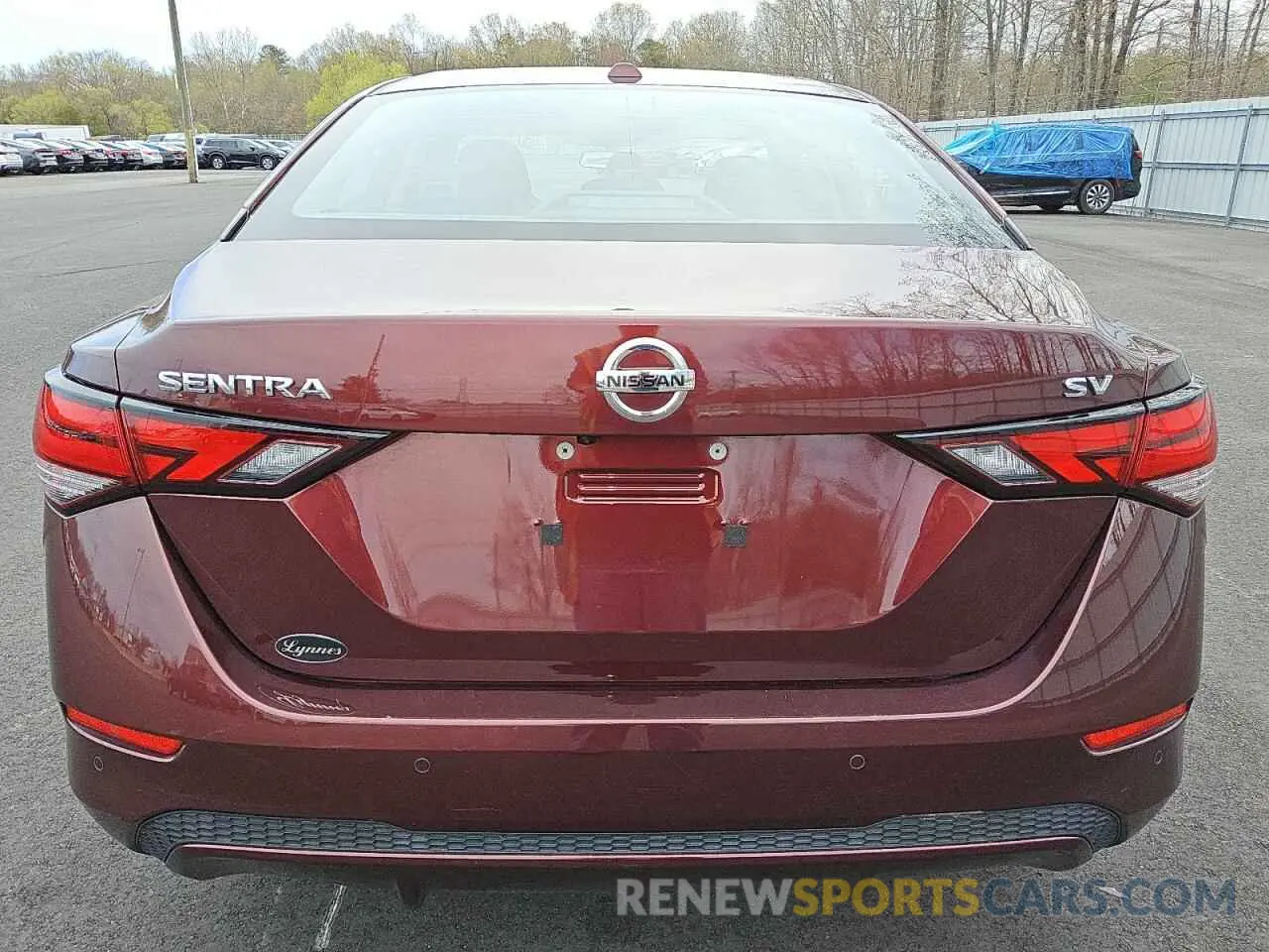 6 Photograph of a damaged car 3N1AB8CV8LY225641 NISSAN SENTRA 2020