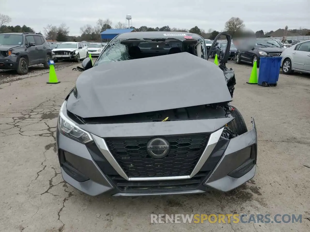 5 Photograph of a damaged car 3N1AB8CV8LY255156 NISSAN SENTRA 2020