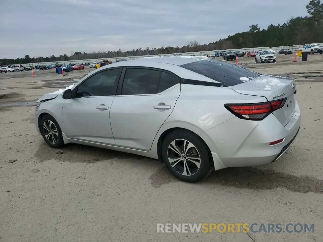 2 Photograph of a damaged car 3N1AB8CV8LY283099 NISSAN SENTRA 2020