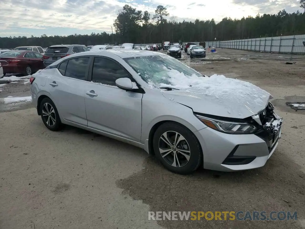 4 Photograph of a damaged car 3N1AB8CV8LY283099 NISSAN SENTRA 2020