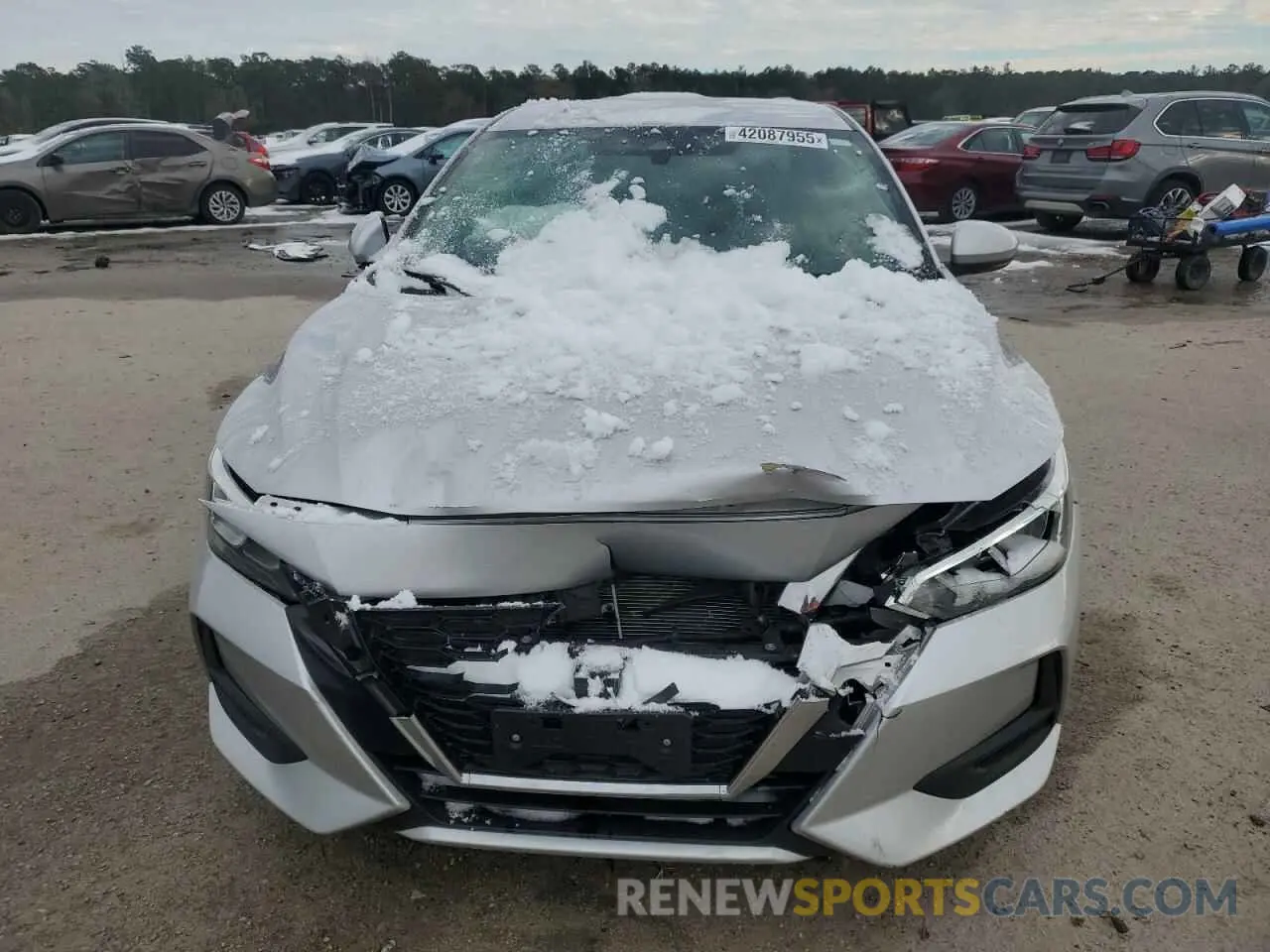 5 Photograph of a damaged car 3N1AB8CV8LY283099 NISSAN SENTRA 2020