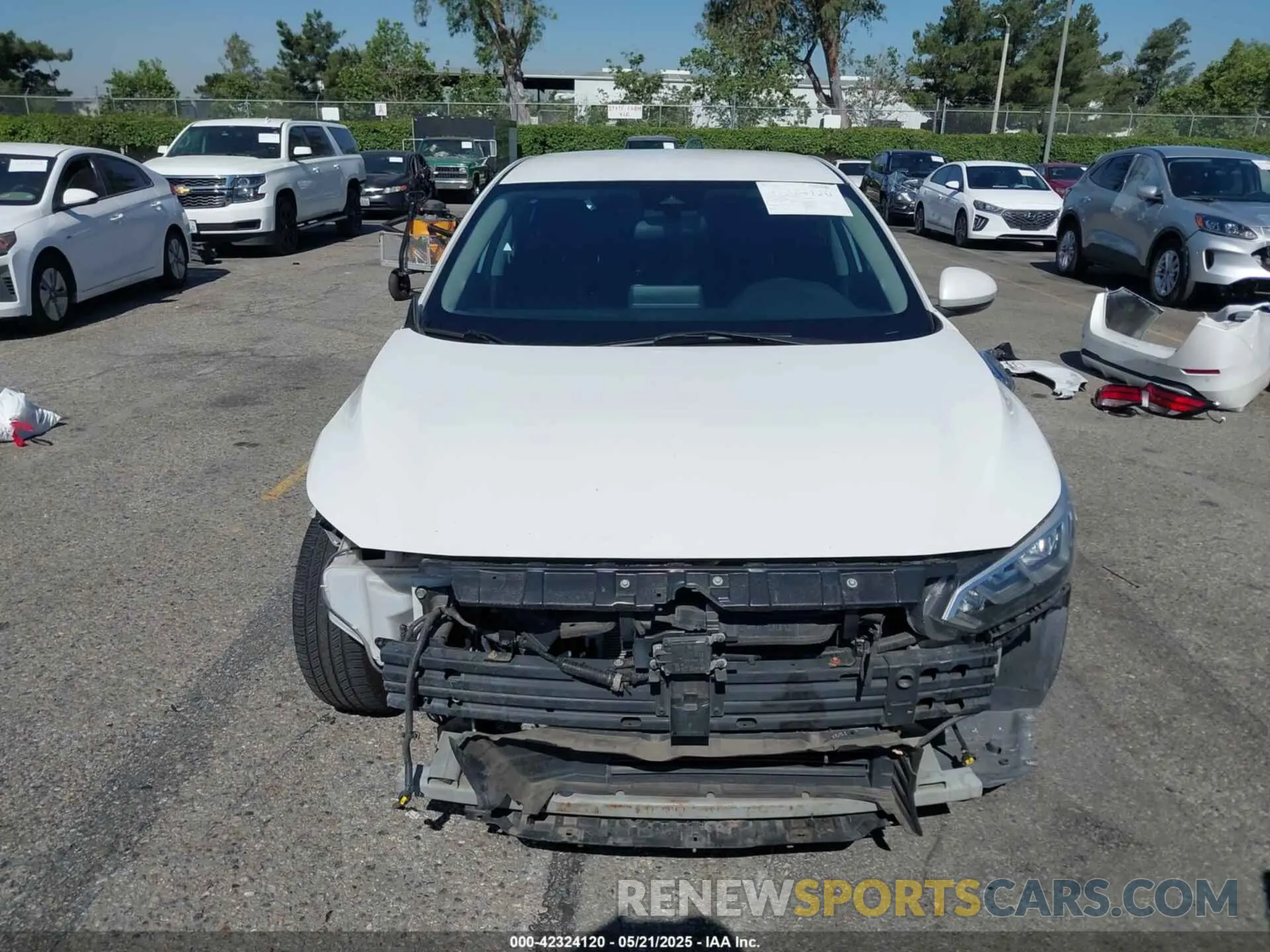 13 Photograph of a damaged car 3N1AB8CV8LY308373 NISSAN SENTRA 2020