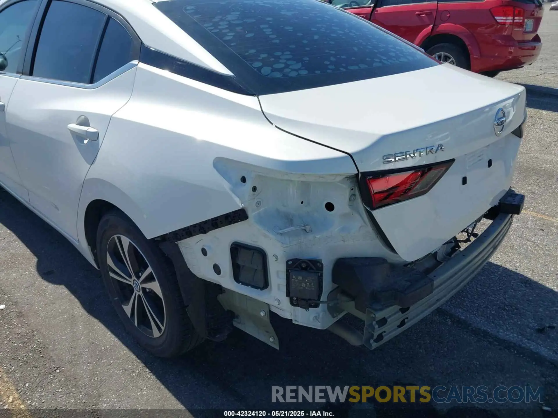 19 Photograph of a damaged car 3N1AB8CV8LY308373 NISSAN SENTRA 2020