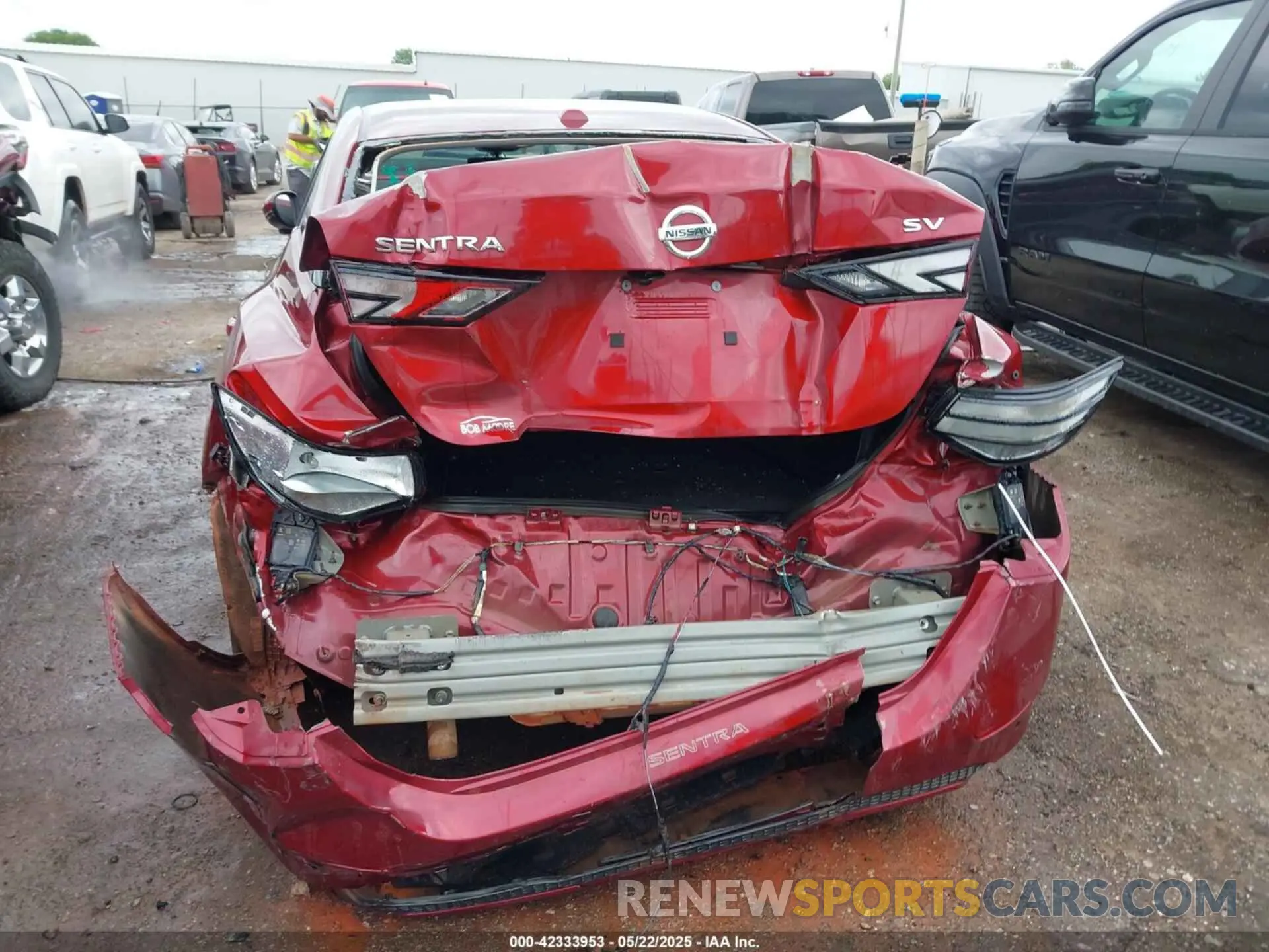 17 Photograph of a damaged car 3N1AB8CV8LY309538 NISSAN SENTRA 2020