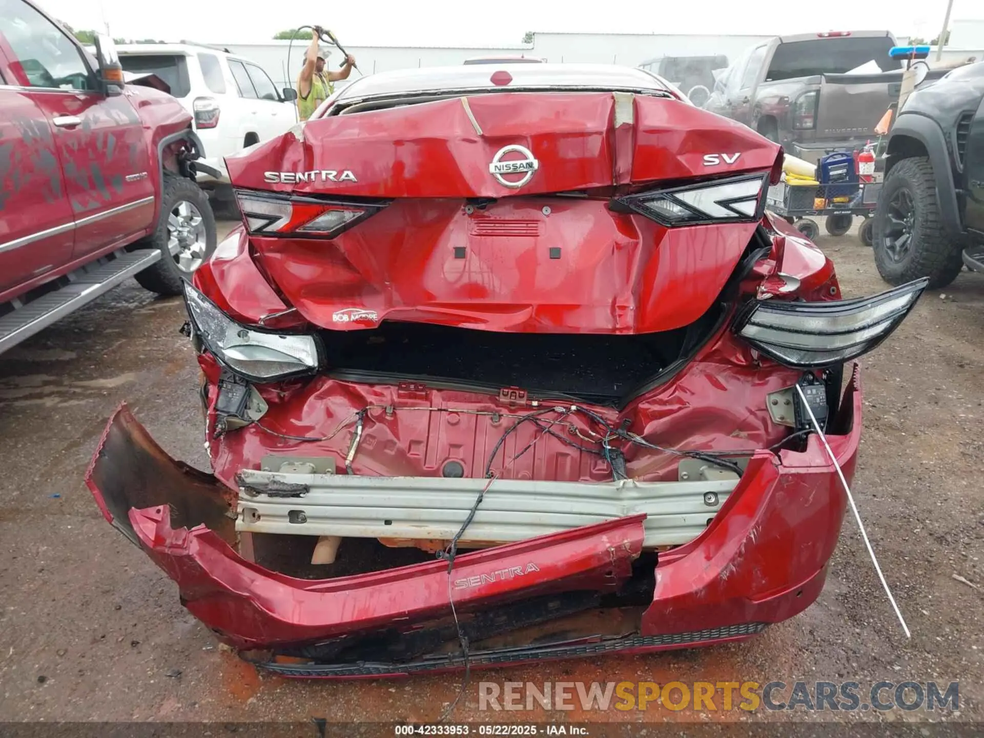 6 Photograph of a damaged car 3N1AB8CV8LY309538 NISSAN SENTRA 2020