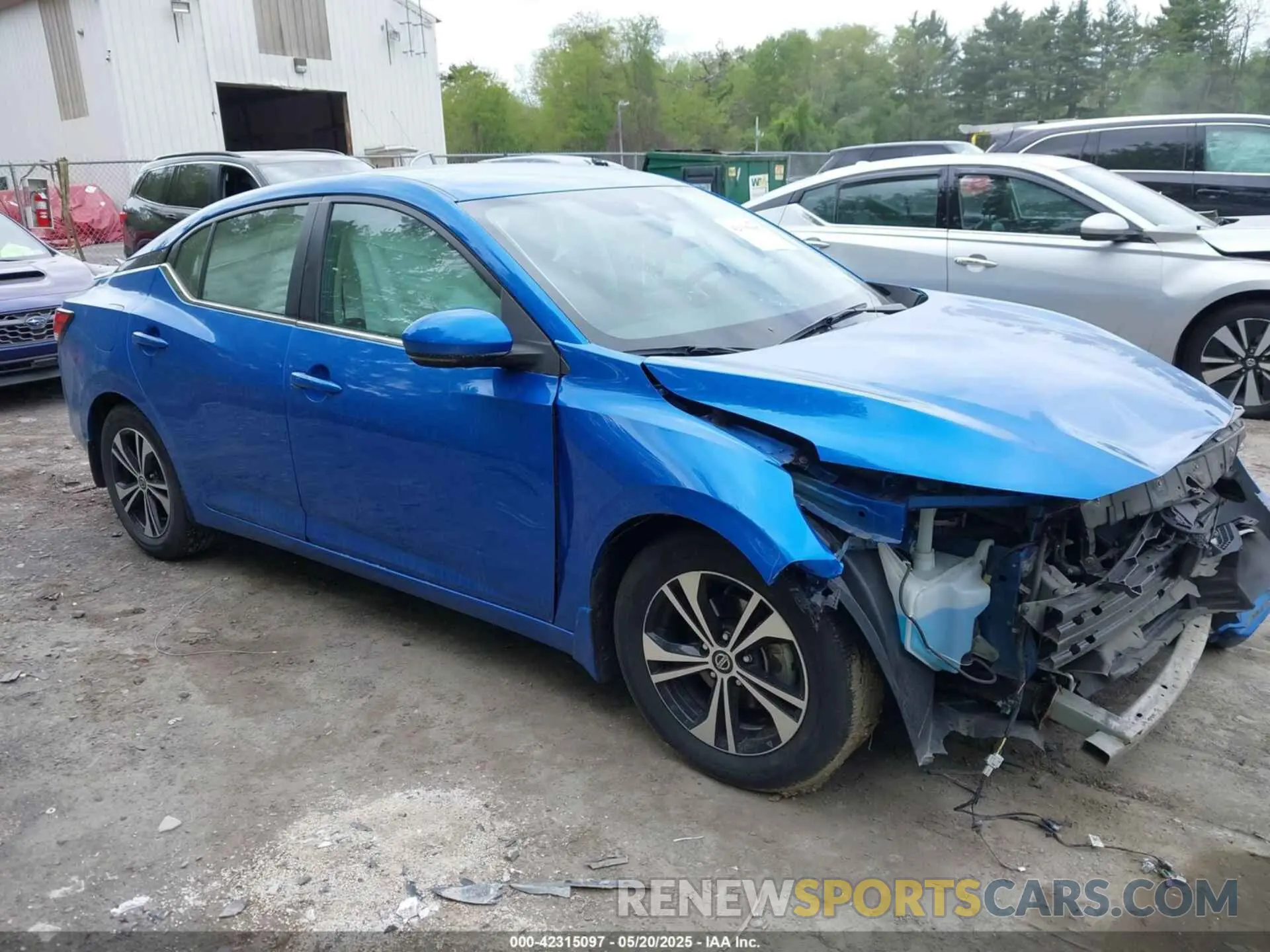 1 Фотография поврежденного автомобиля 3N1AB8CV8LY313086 NISSAN SENTRA 2020