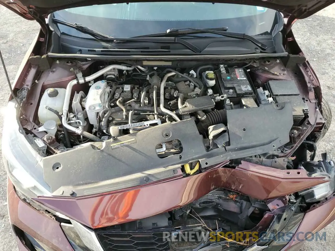 12 Photograph of a damaged car 3N1AB8CV8LY313301 NISSAN SENTRA 2020