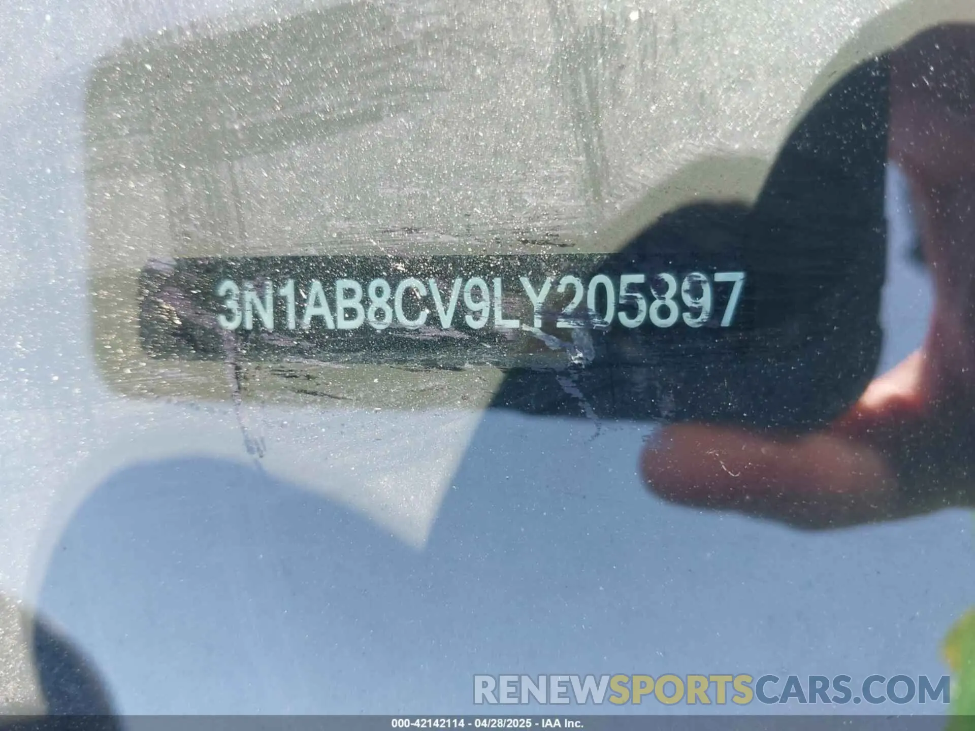 16 Фотография поврежденного автомобиля 3N1AB8CV9LY205897 NISSAN SENTRA 2020