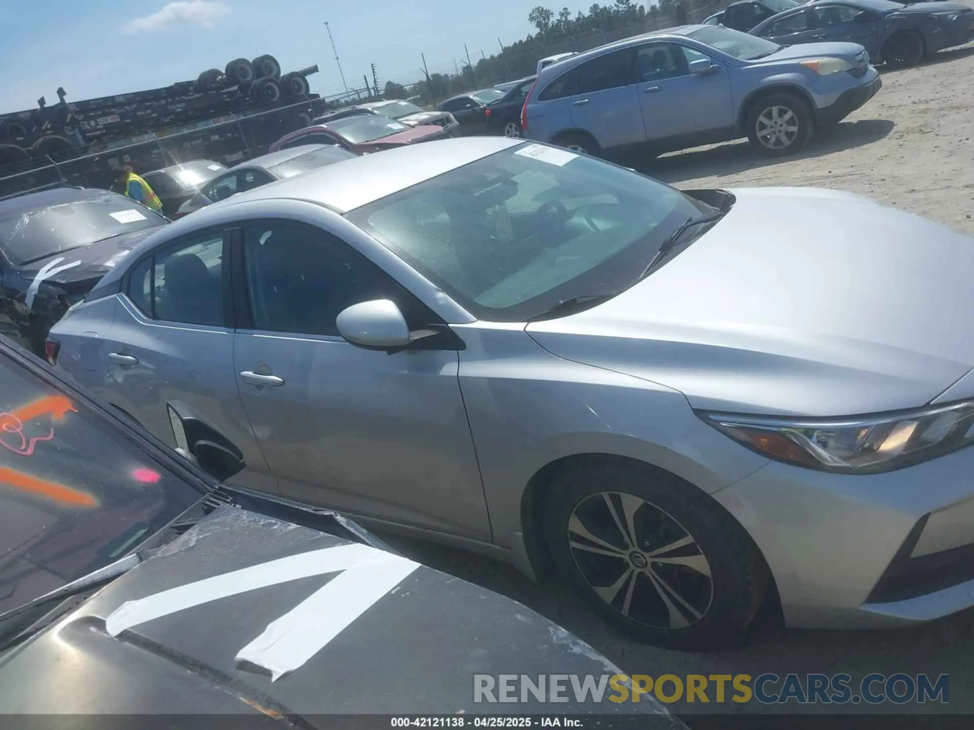 12 Photograph of a damaged car 3N1AB8CV9LY208007 NISSAN SENTRA 2020