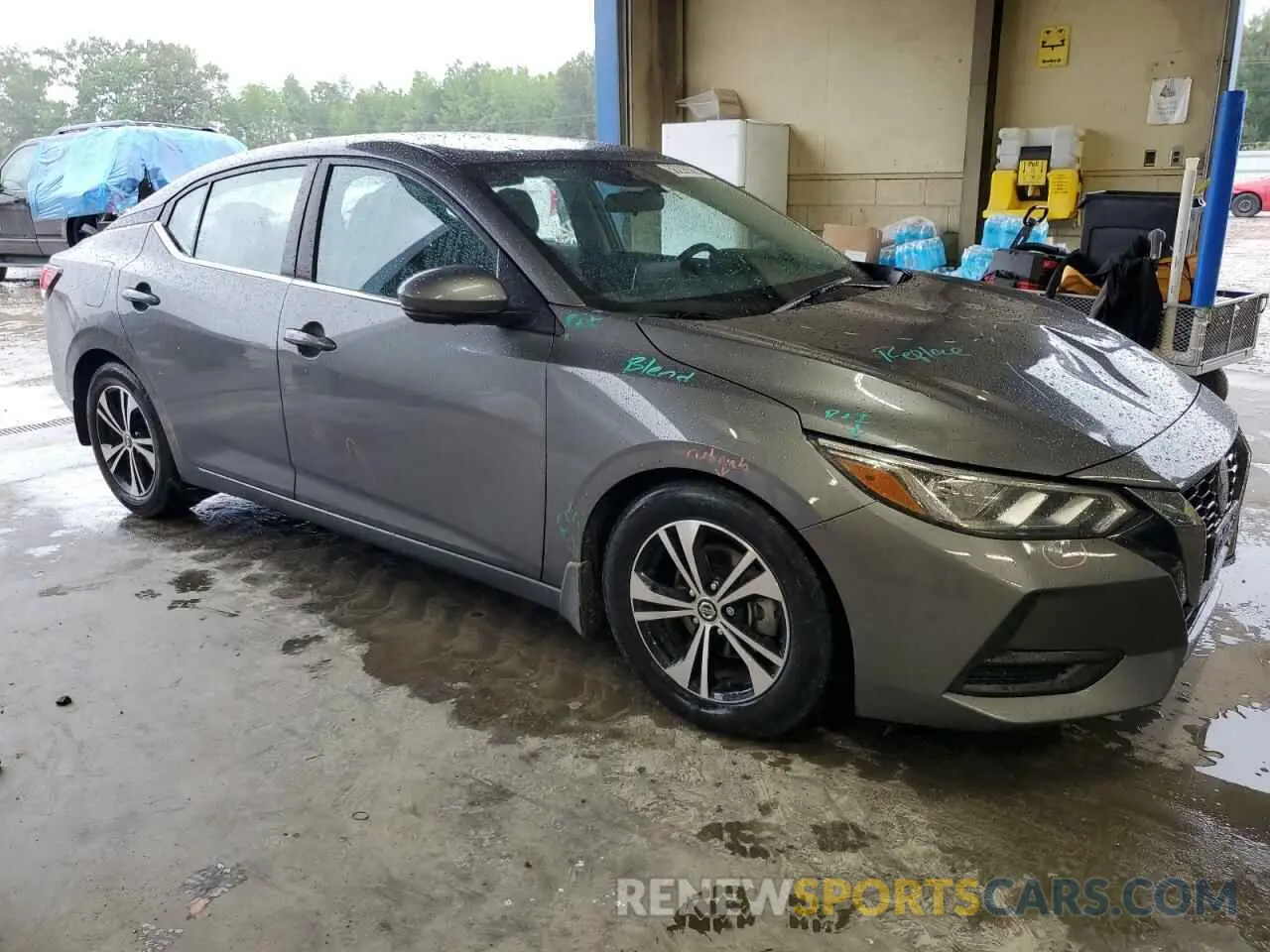4 Photograph of a damaged car 3N1AB8CV9LY214860 NISSAN SENTRA 2020