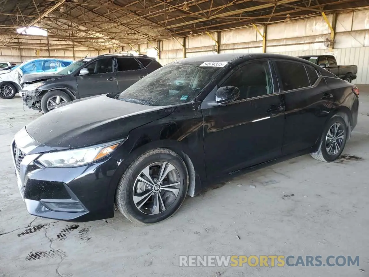 1 Photograph of a damaged car 3N1AB8CV9LY217029 NISSAN SENTRA 2020