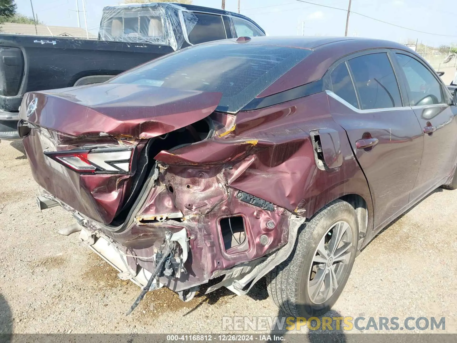 6 Photograph of a damaged car 3N1AB8CV9LY227981 NISSAN SENTRA 2020