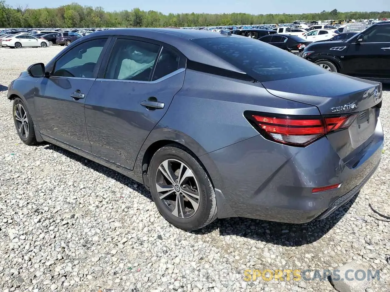 2 Photograph of a damaged car 3N1AB8CV9LY249169 NISSAN SENTRA 2020