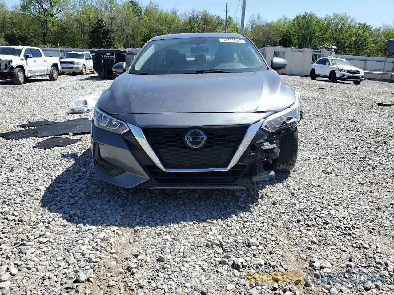 5 Photograph of a damaged car 3N1AB8CV9LY249169 NISSAN SENTRA 2020