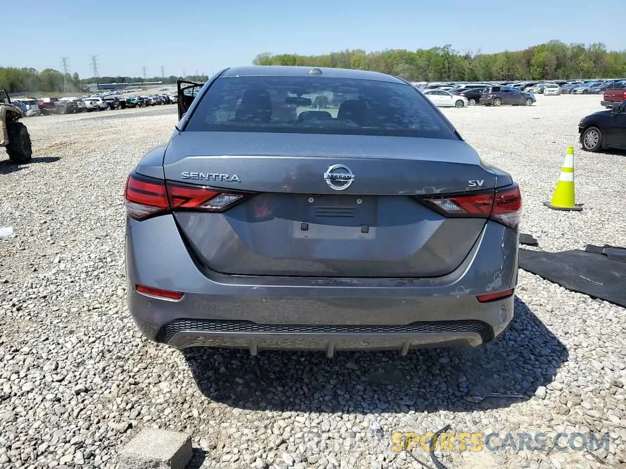 6 Photograph of a damaged car 3N1AB8CV9LY249169 NISSAN SENTRA 2020