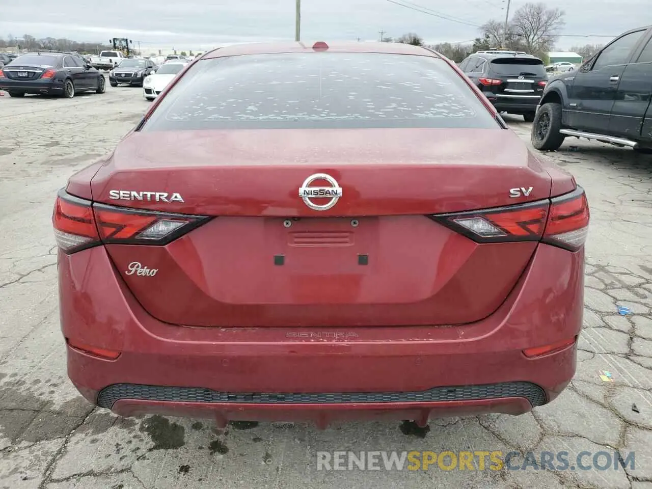6 Photograph of a damaged car 3N1AB8CV9LY263878 NISSAN SENTRA 2020