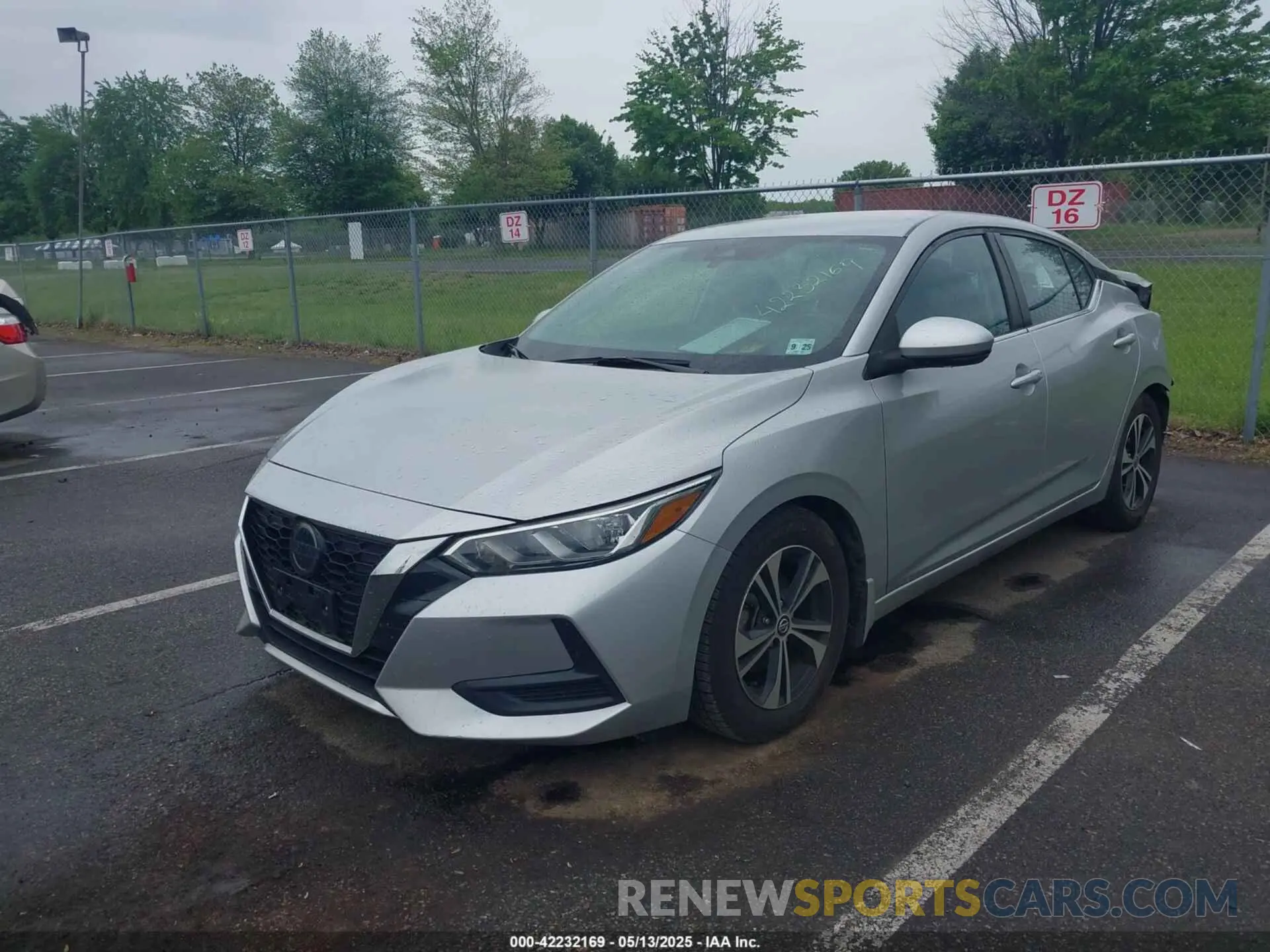 2 Photograph of a damaged car 3N1AB8CV9LY264805 NISSAN SENTRA 2020