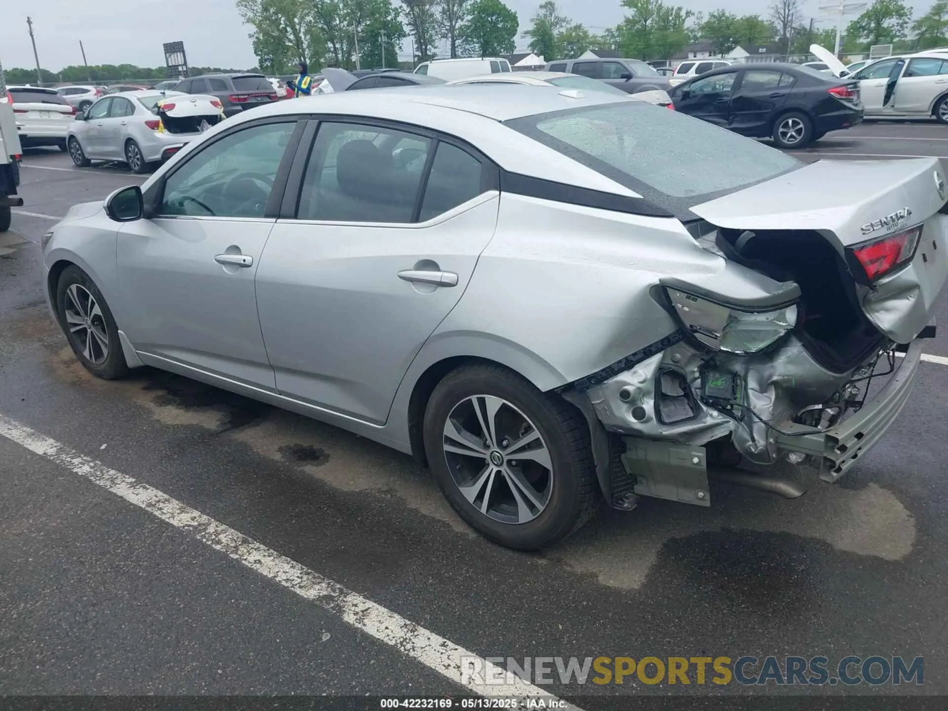 3 Photograph of a damaged car 3N1AB8CV9LY264805 NISSAN SENTRA 2020