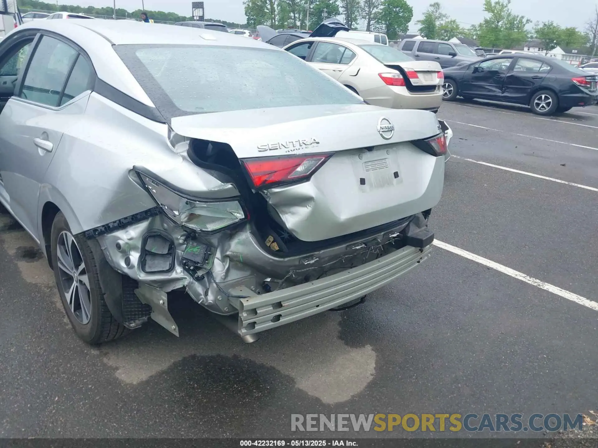 6 Photograph of a damaged car 3N1AB8CV9LY264805 NISSAN SENTRA 2020