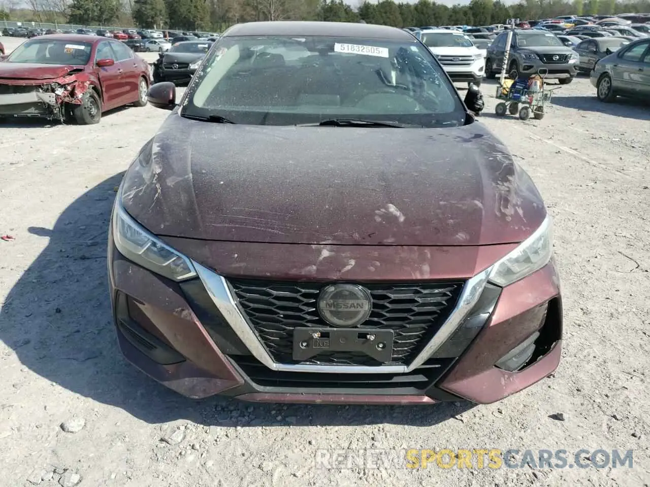 5 Фотография поврежденного автомобиля 3N1AB8CV9LY266280 NISSAN SENTRA 2020