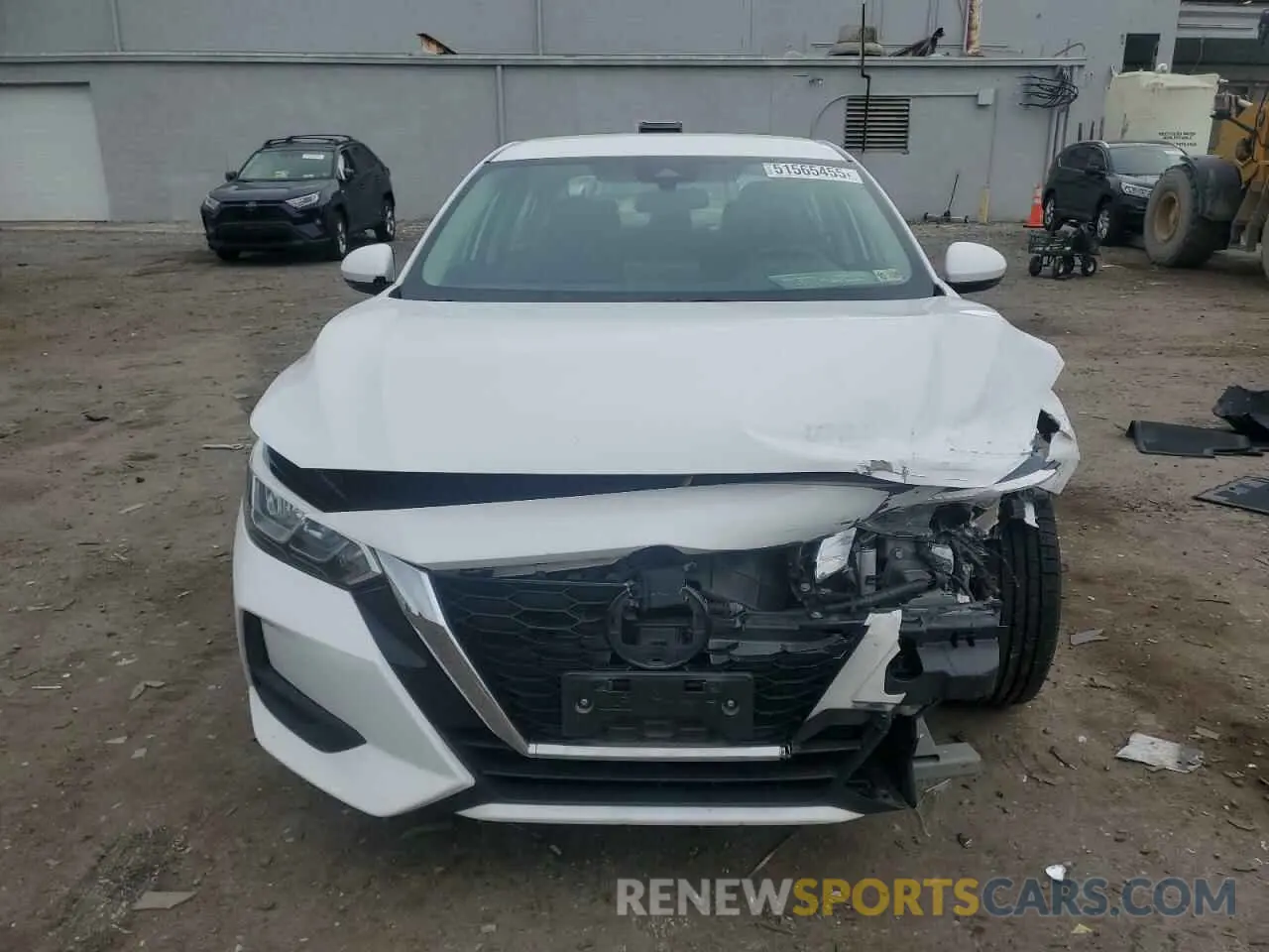 5 Photograph of a damaged car 3N1AB8CV9LY267140 NISSAN SENTRA 2020