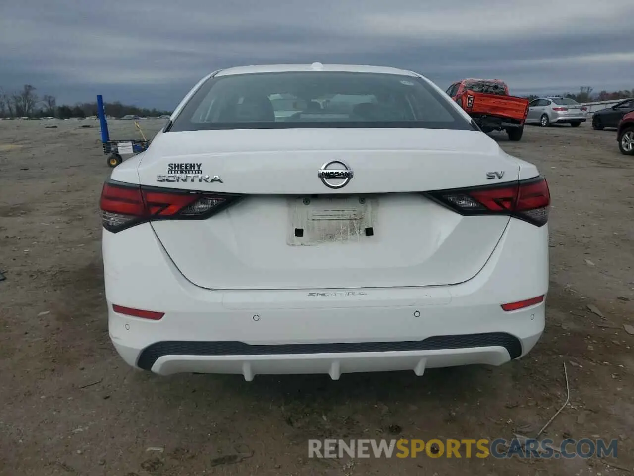 6 Photograph of a damaged car 3N1AB8CV9LY267140 NISSAN SENTRA 2020