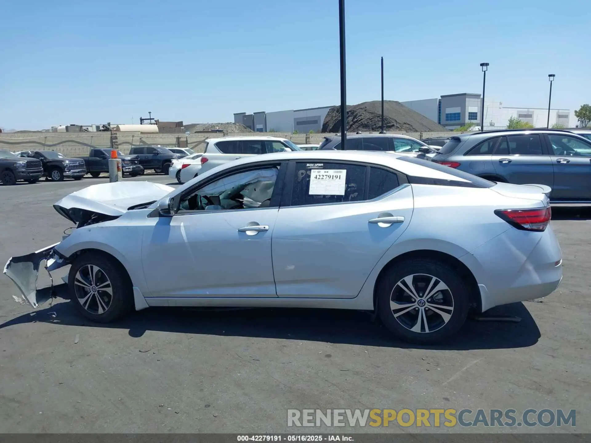 15 Photograph of a damaged car 3N1AB8CV9LY286528 NISSAN SENTRA 2020