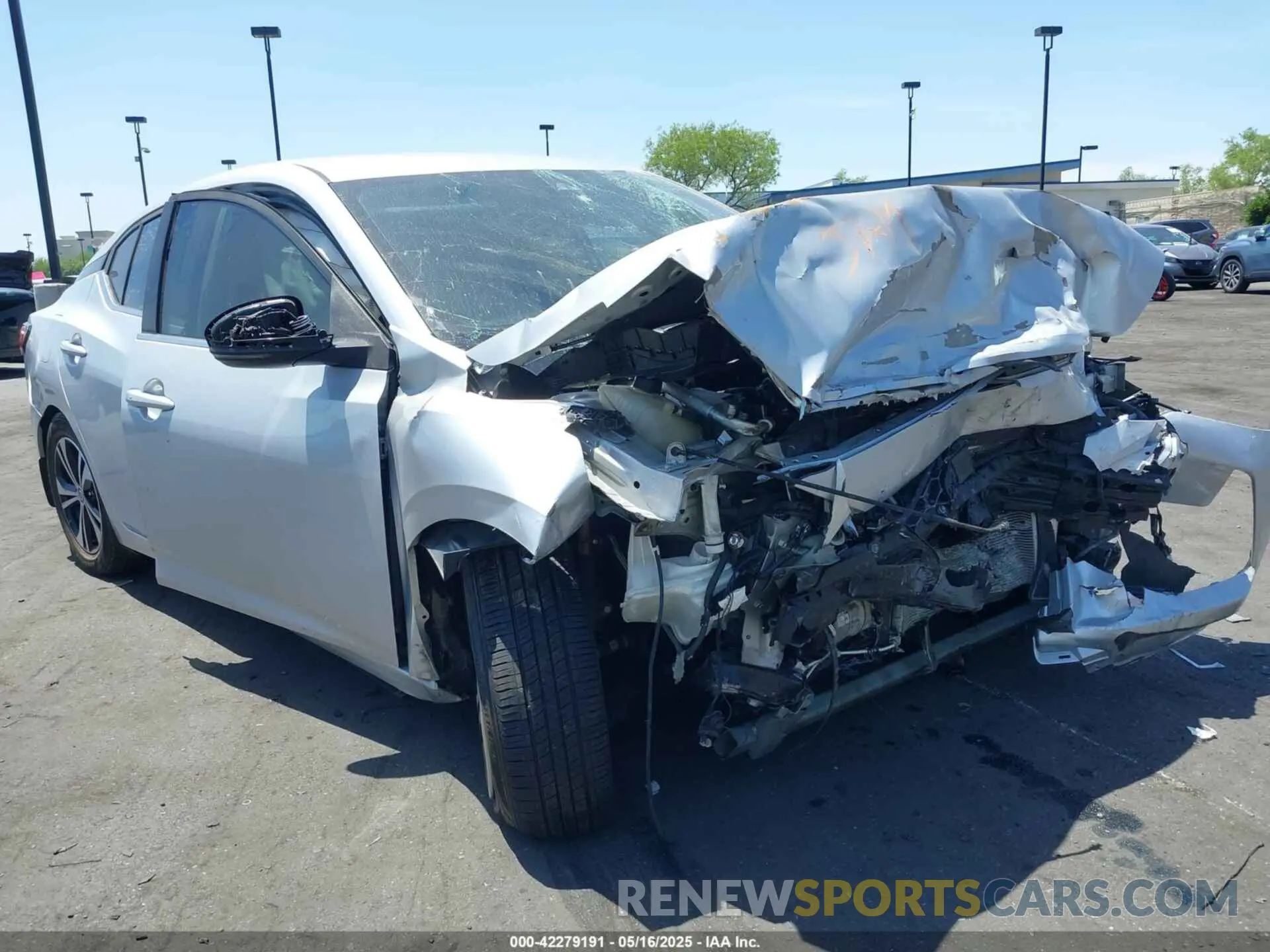 6 Photograph of a damaged car 3N1AB8CV9LY286528 NISSAN SENTRA 2020
