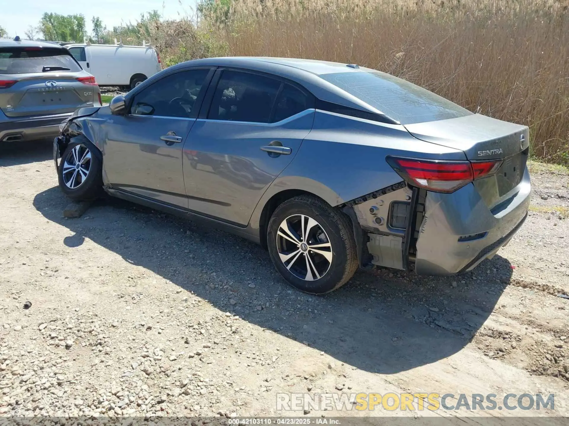 3 Фотография поврежденного автомобиля 3N1AB8CV9LY287310 NISSAN SENTRA 2020
