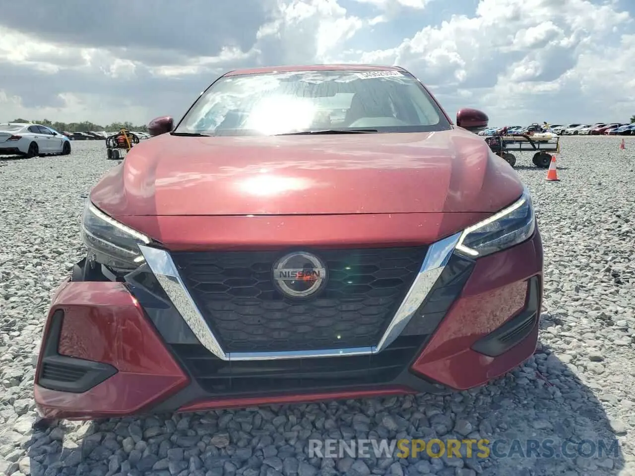 5 Photograph of a damaged car 3N1AB8CV9LY306499 NISSAN SENTRA 2020
