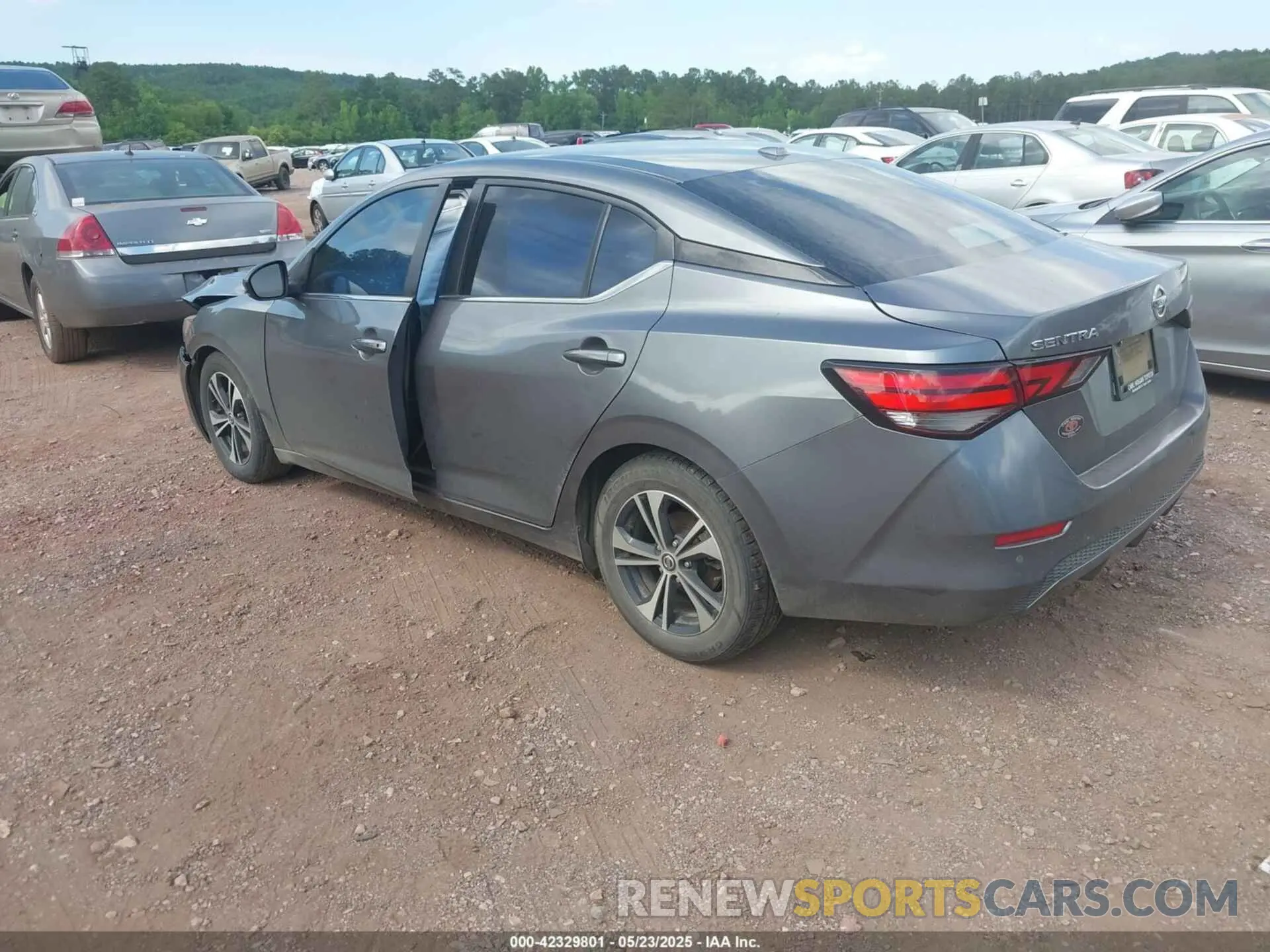 3 Фотография поврежденного автомобиля 3N1AB8CVXLY207206 NISSAN SENTRA 2020