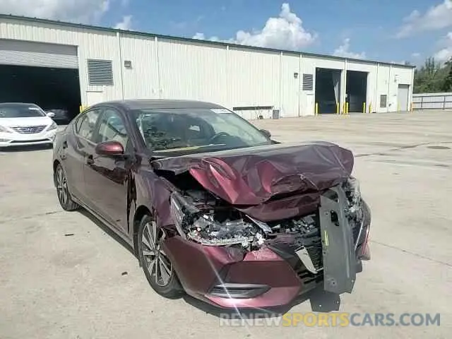 10 Photograph of a damaged car 3N1AB8CVXLY208503 NISSAN SENTRA 2020