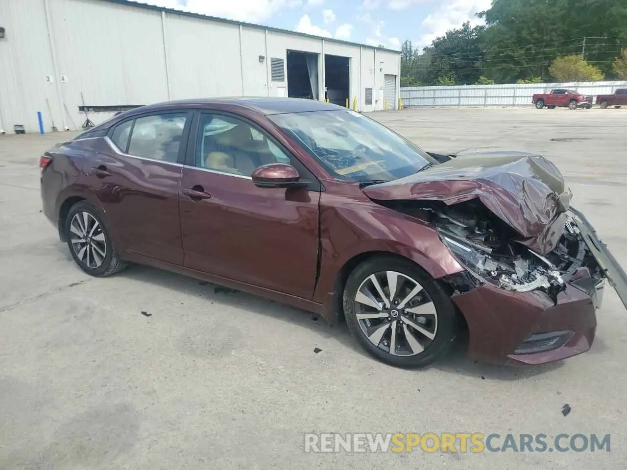 4 Photograph of a damaged car 3N1AB8CVXLY208503 NISSAN SENTRA 2020