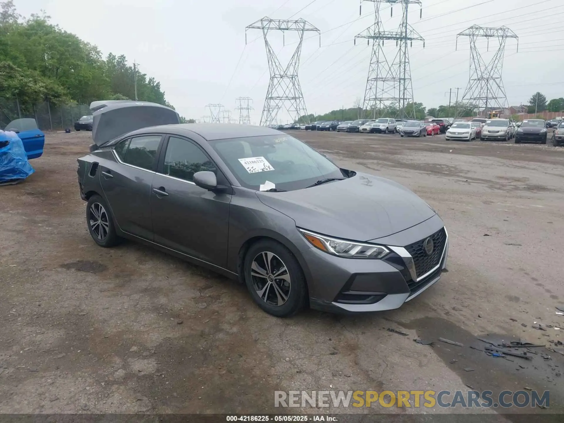 1 Фотография поврежденного автомобиля 3N1AB8CVXLY209330 NISSAN SENTRA 2020