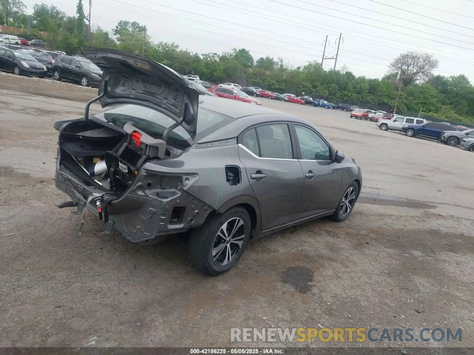 4 Фотография поврежденного автомобиля 3N1AB8CVXLY209330 NISSAN SENTRA 2020