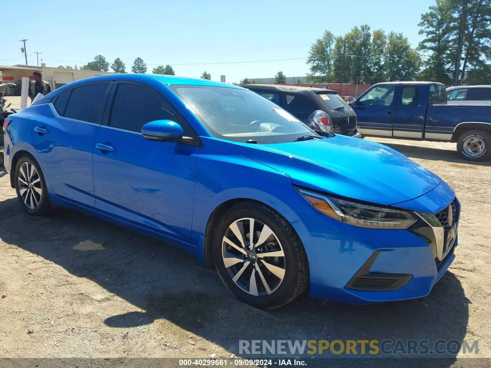 1 Photograph of a damaged car 3N1AB8CVXLY211692 NISSAN SENTRA 2020