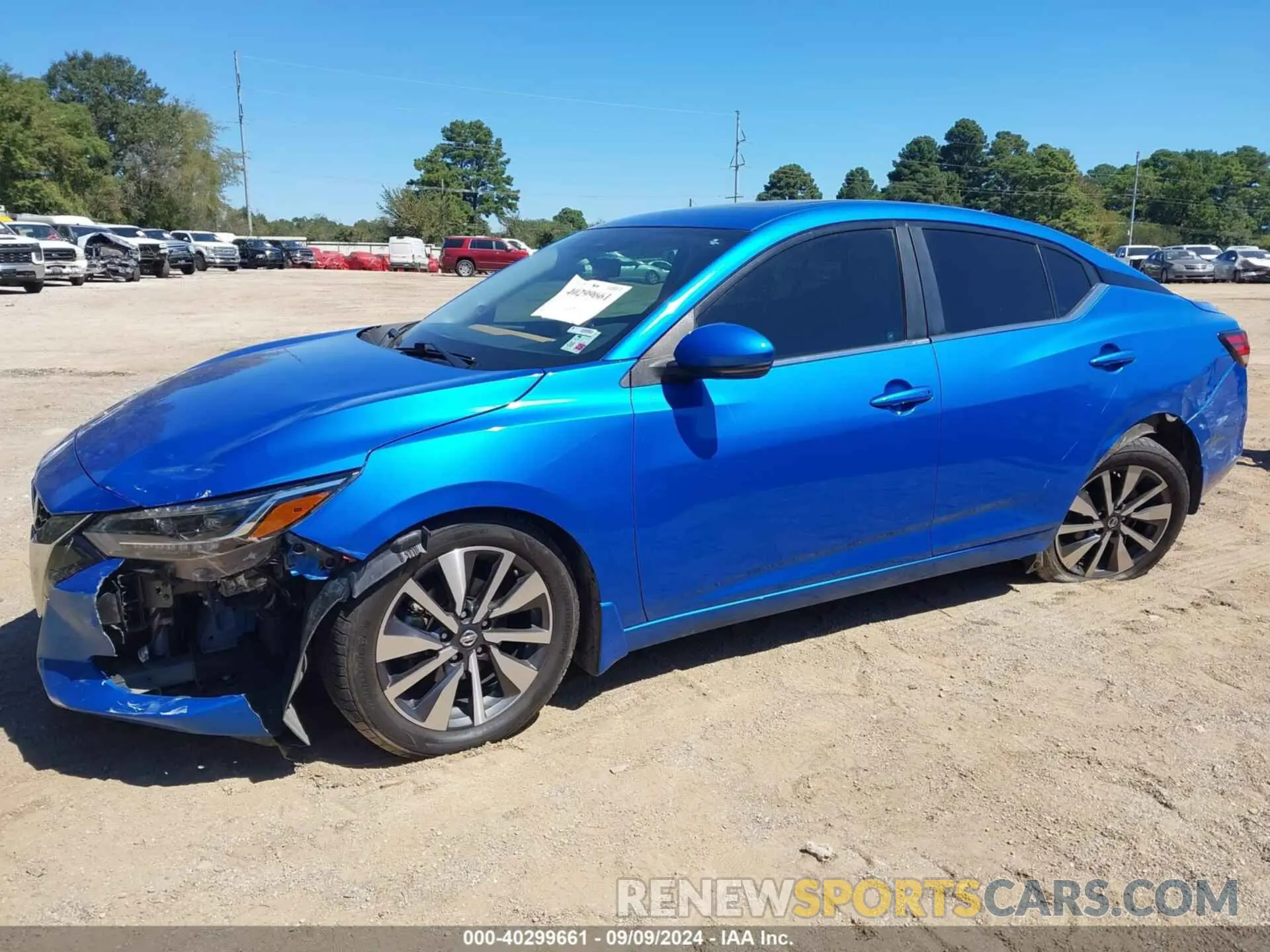 2 Photograph of a damaged car 3N1AB8CVXLY211692 NISSAN SENTRA 2020