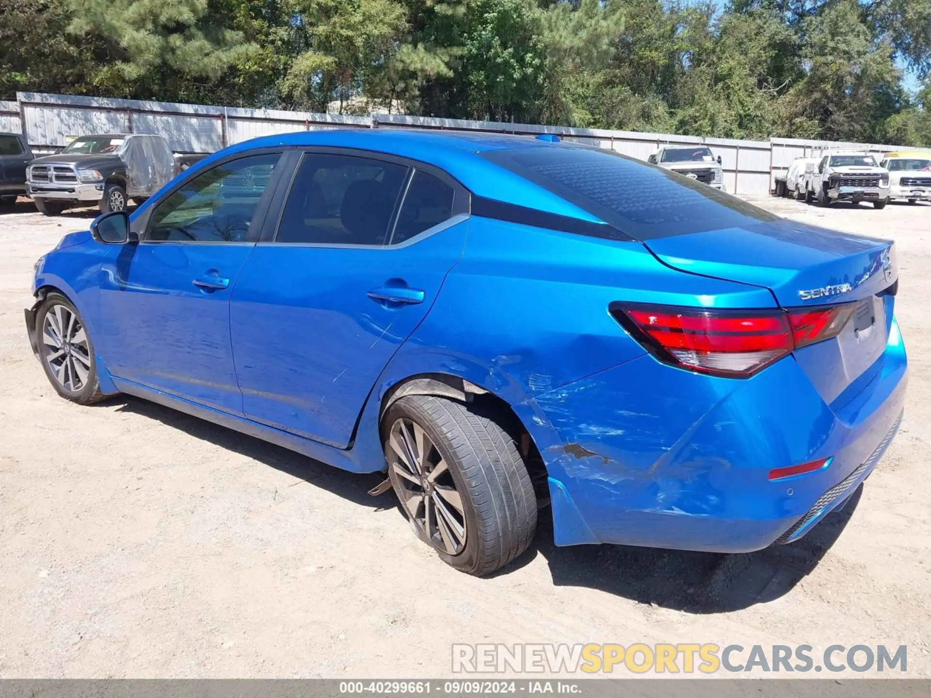 3 Photograph of a damaged car 3N1AB8CVXLY211692 NISSAN SENTRA 2020