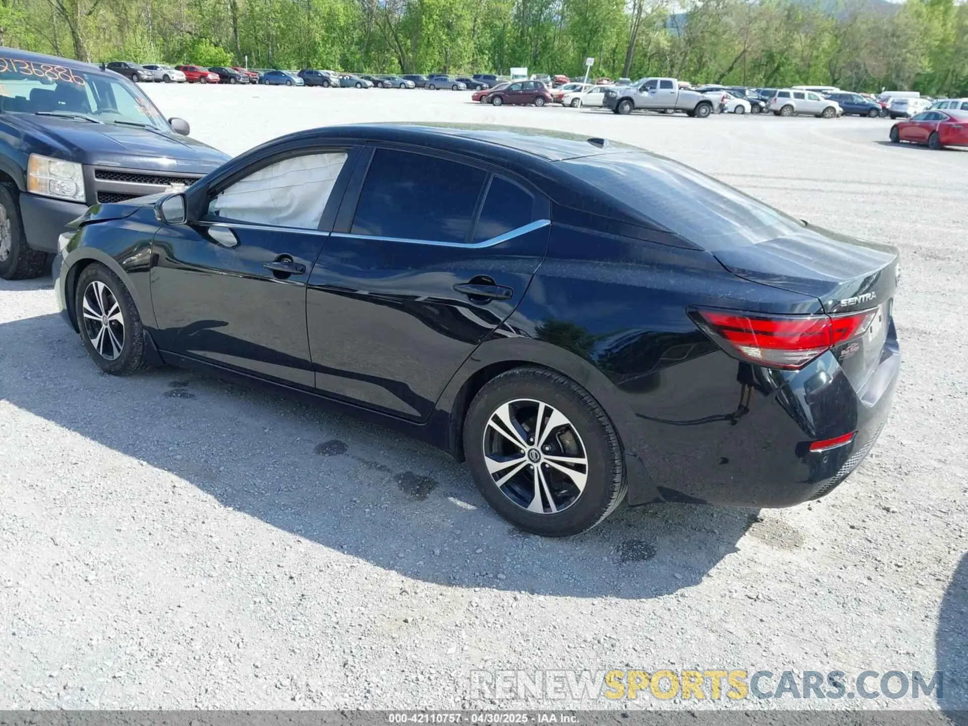 3 Photograph of a damaged car 3N1AB8CVXLY221851 NISSAN SENTRA 2020