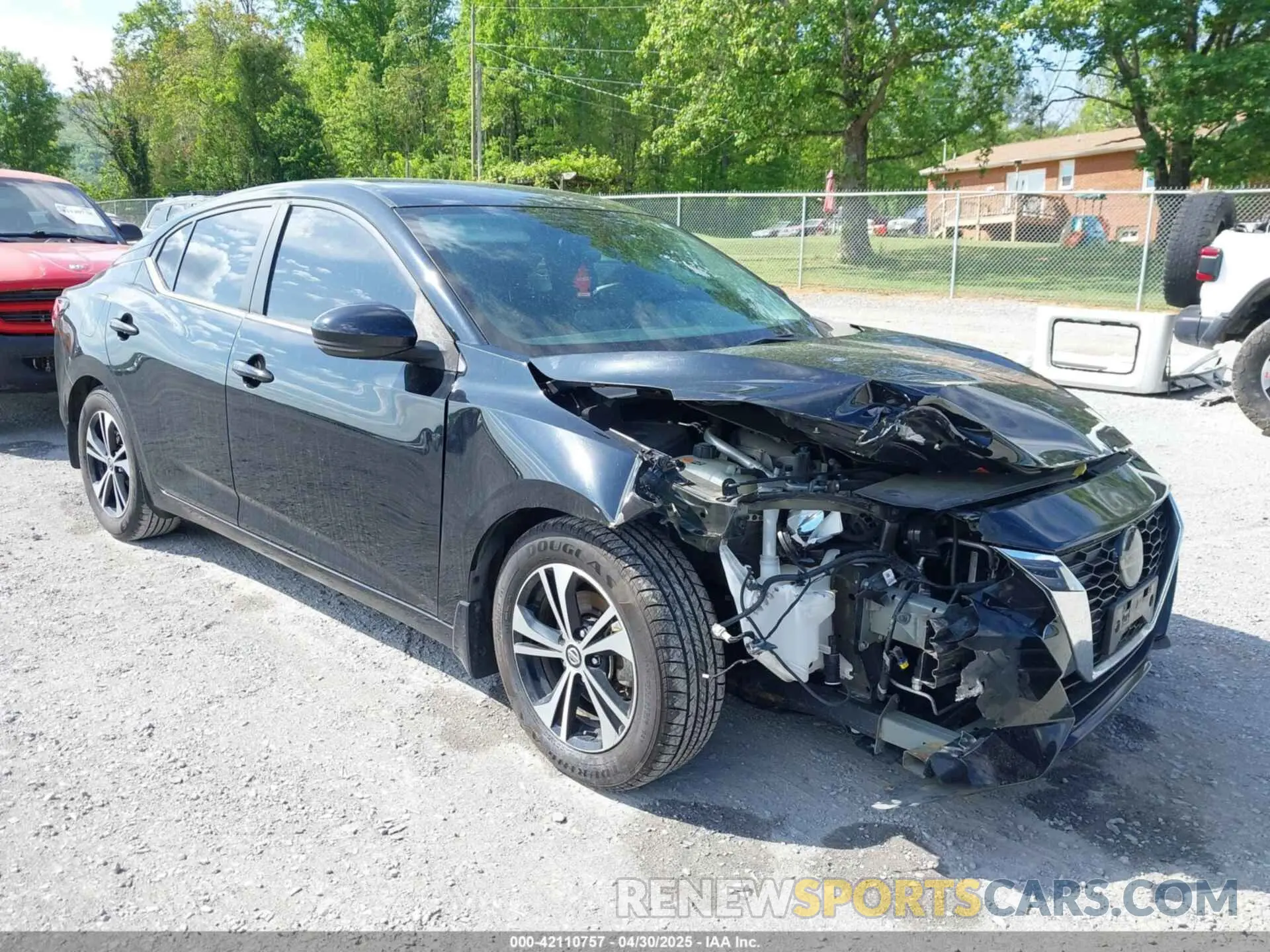6 Photograph of a damaged car 3N1AB8CVXLY221851 NISSAN SENTRA 2020