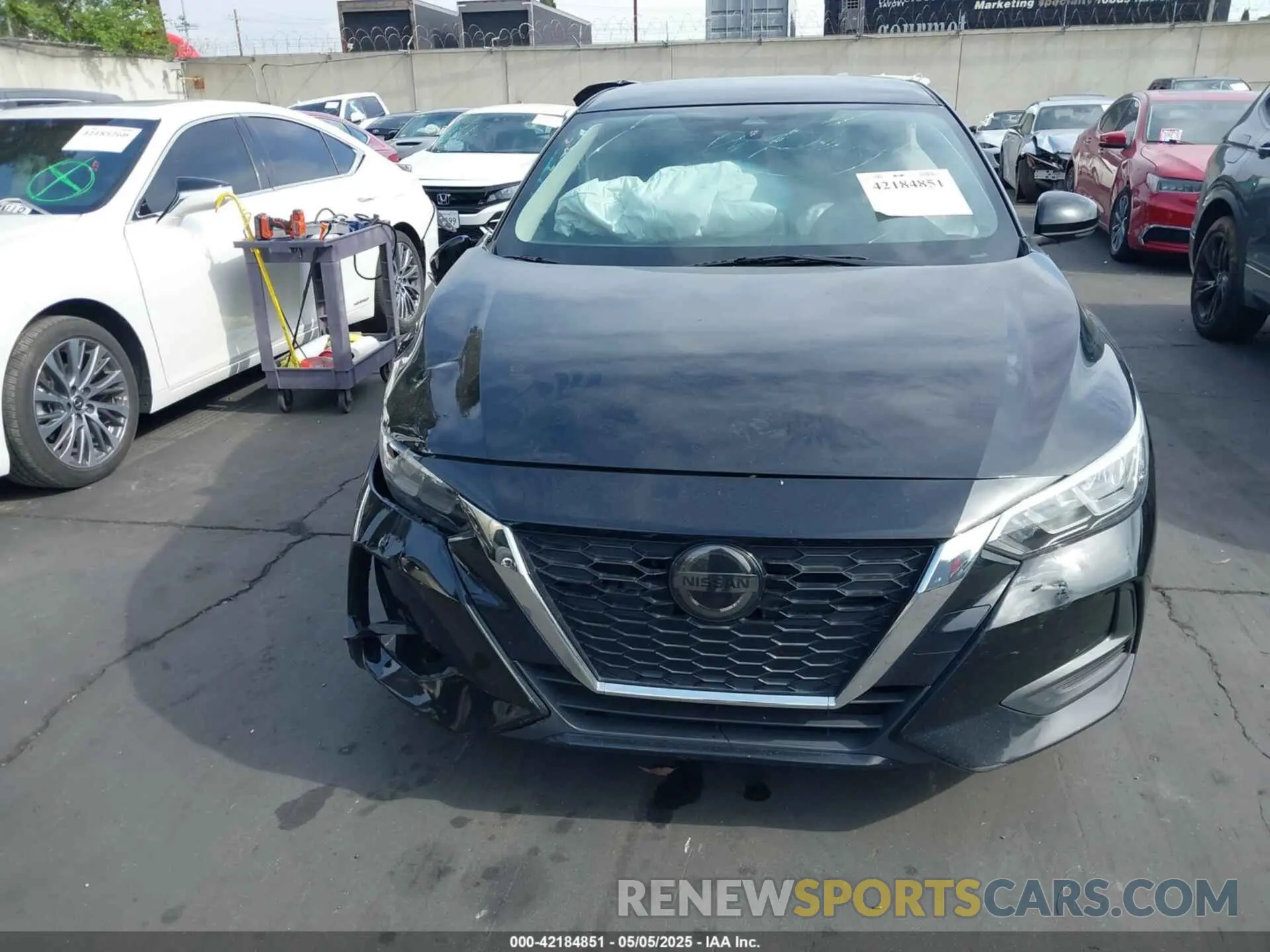12 Photograph of a damaged car 3N1AB8CVXLY222787 NISSAN SENTRA 2020