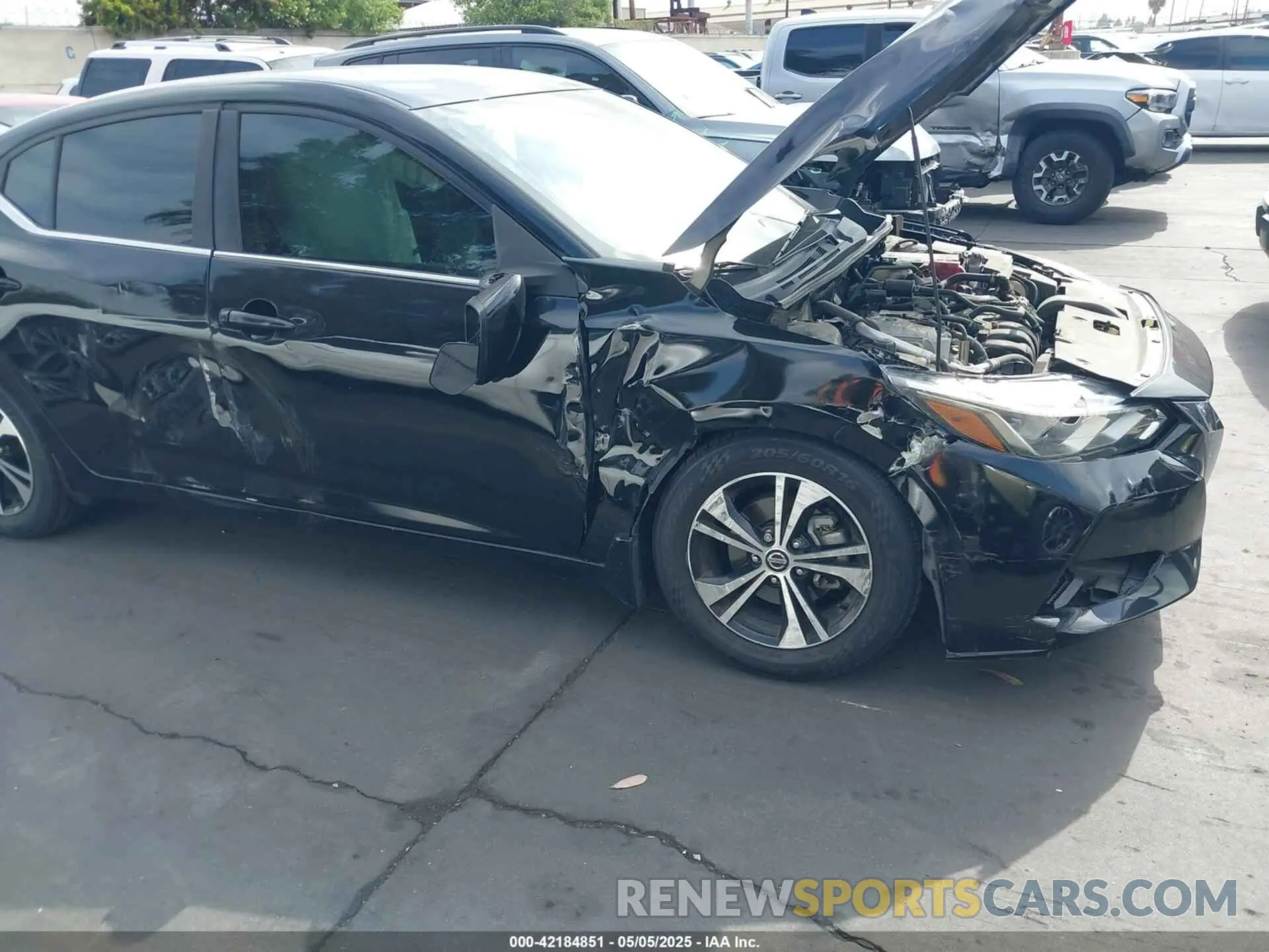 6 Photograph of a damaged car 3N1AB8CVXLY222787 NISSAN SENTRA 2020