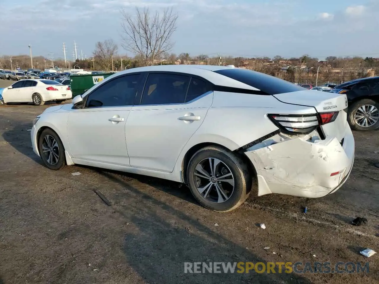 2 Фотография поврежденного автомобиля 3N1AB8CVXLY241341 NISSAN SENTRA 2020
