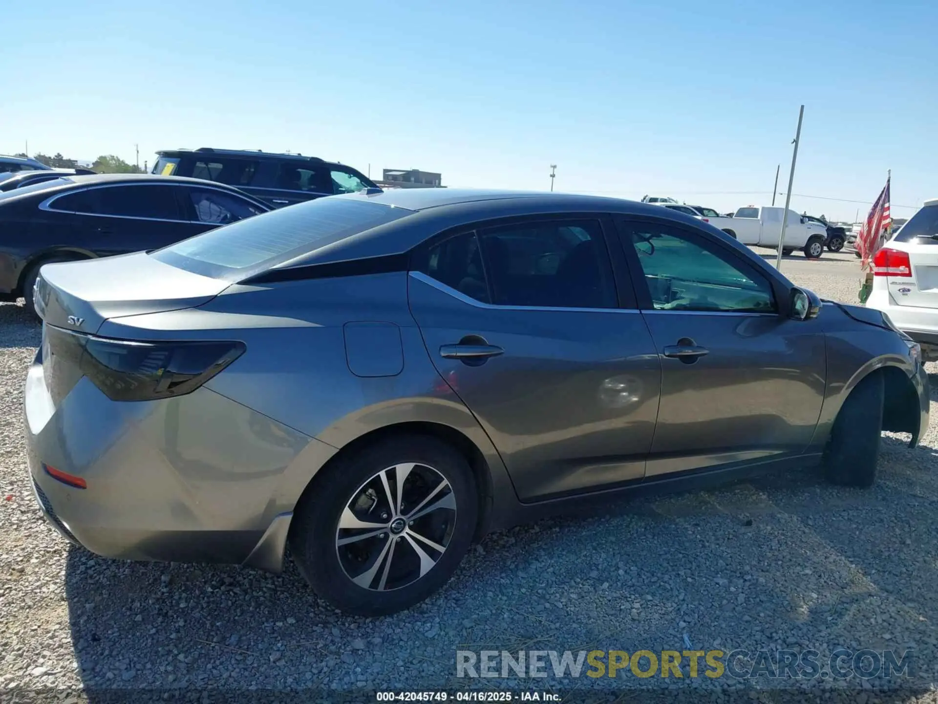 13 Photograph of a damaged car 3N1AB8CVXLY242991 NISSAN SENTRA 2020